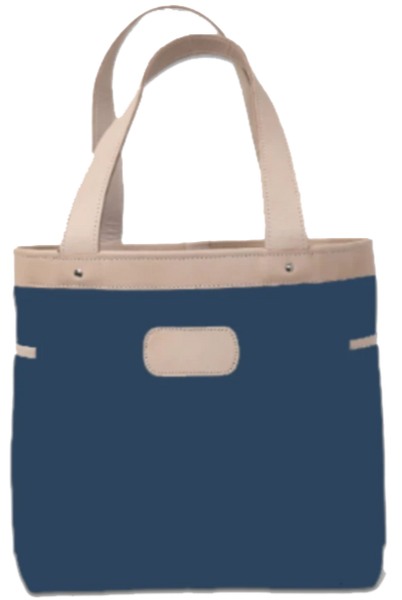 French Blue Canvas Jon Hart Left Bank Tote - Blair's Western Wear Marble Falls, TX