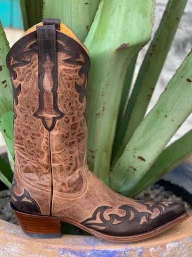 Ladies Handmade Western Wingtip Rod Patrick Boot - 13731