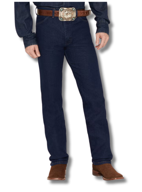 Men's Wrangler Cowboy Cut Stretch Slim Fit Blue Jean