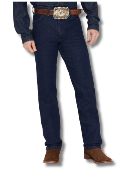 Men's Wrangler Cowboy Cut Stretch Slim Fit Blue Jean - 937STR