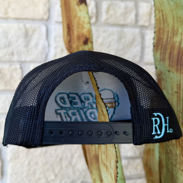 Men's Red Dirt Hat Co. Cool Buffalo Logo Mesh Trucker Cap