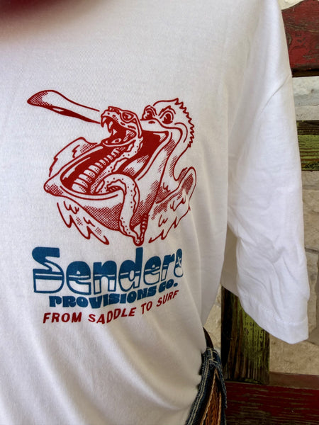 Men's Sendero Provisions From Saddle to Surf Short Sleeve Tee