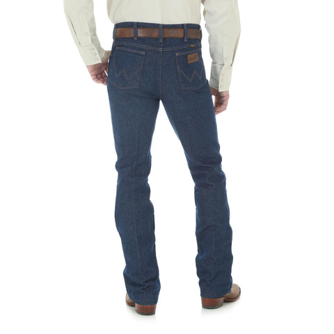 Men's Wrangler Cowboy Cut Rigid Slim Fit Blue Boot Jean - 935NAV - Blair's Western Wear Marble Falls, TX