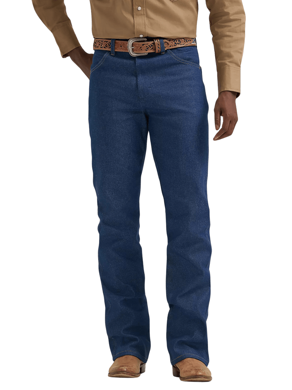 Men's Wrangler Boot Cut Navy Jean — 945NAV