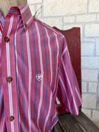 Men's Ariat Short Sleeve Stripe Shirt