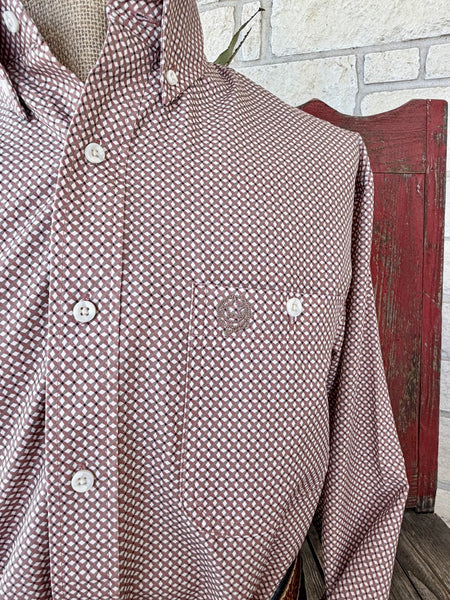 Men's Wrangler George Strait Long Sleeve Button-Up Shirt