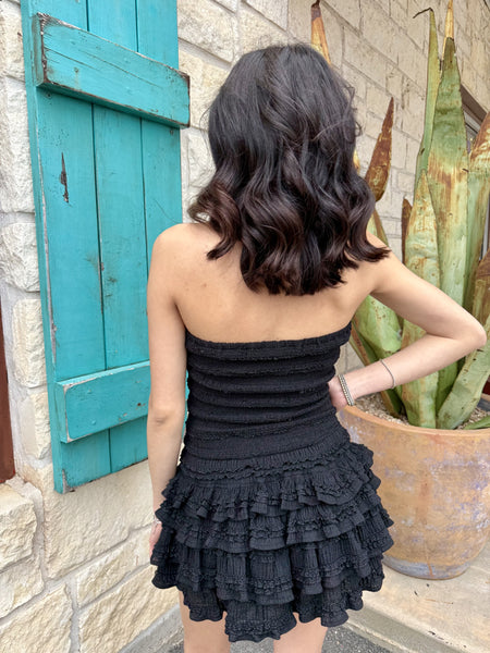 Ladies Ruffle Romper - G6859