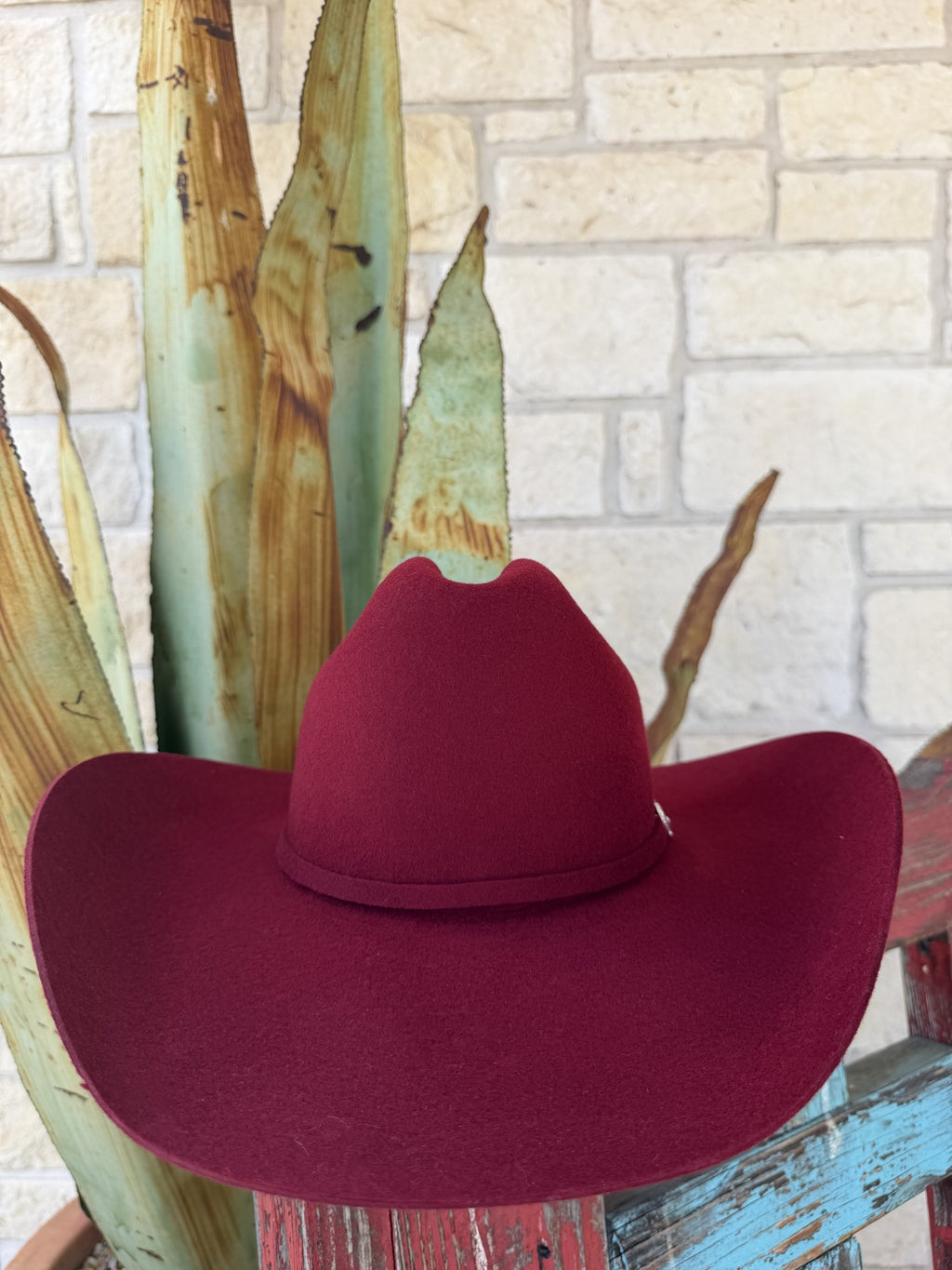 Women's Cranberry Cattleman Felt Hat