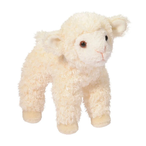Adorable & Cuddly Soft Stuffed Ivory Little Bit Lamb - Blair's