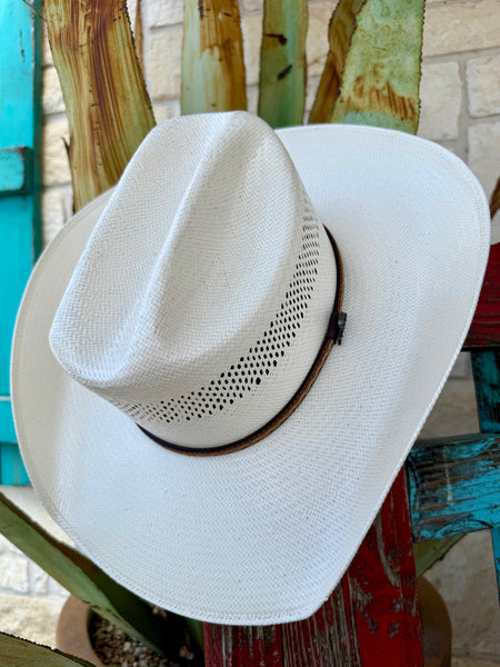 20X Cattleman 4.25 Airway Vented Straw Hat