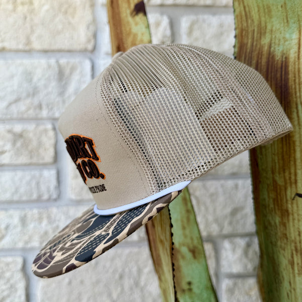 Men's Red Dirt Old Skool Camo Trucker Cap
