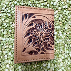 Men's Bifold Texas Tooled Wallet