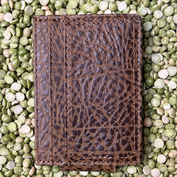 Men's Justin Leather Money Clip Wallet