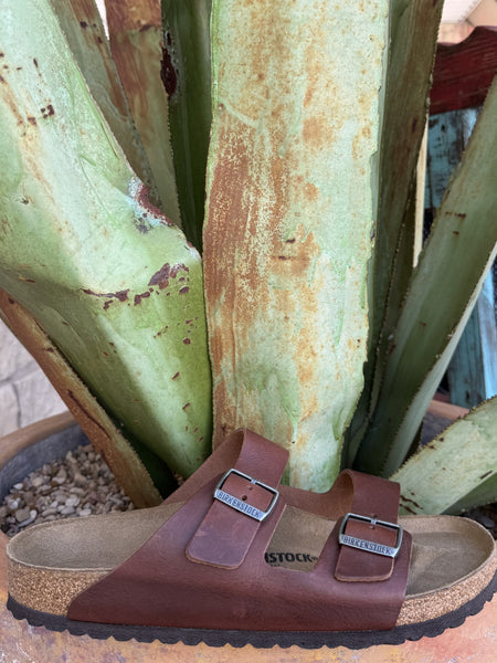 Men's Birkenstock Arizona Vintage Wood Roast Sandal