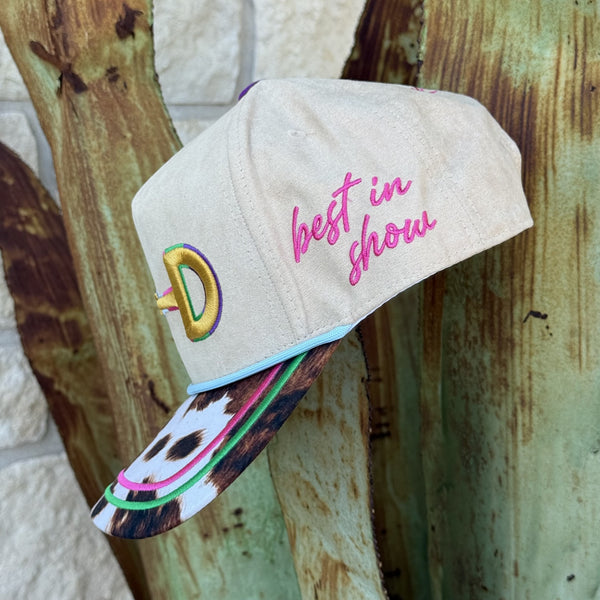 Women's Best Show Horse Bit Embroidered Cap