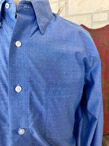 Men's Wrangler Long Sleeve Button-Up Shirt