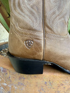 Women's Ariat Calera Waxed Taupe Western Boots