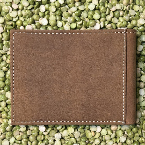Men's Bifold Flip Logo Wallet