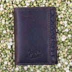 Men's Tony Lama Caiman Floral Tooled Trifold Wallet