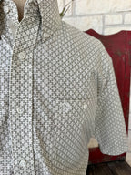 Men's Wrangler Short Sleeve Button-Up Shirt