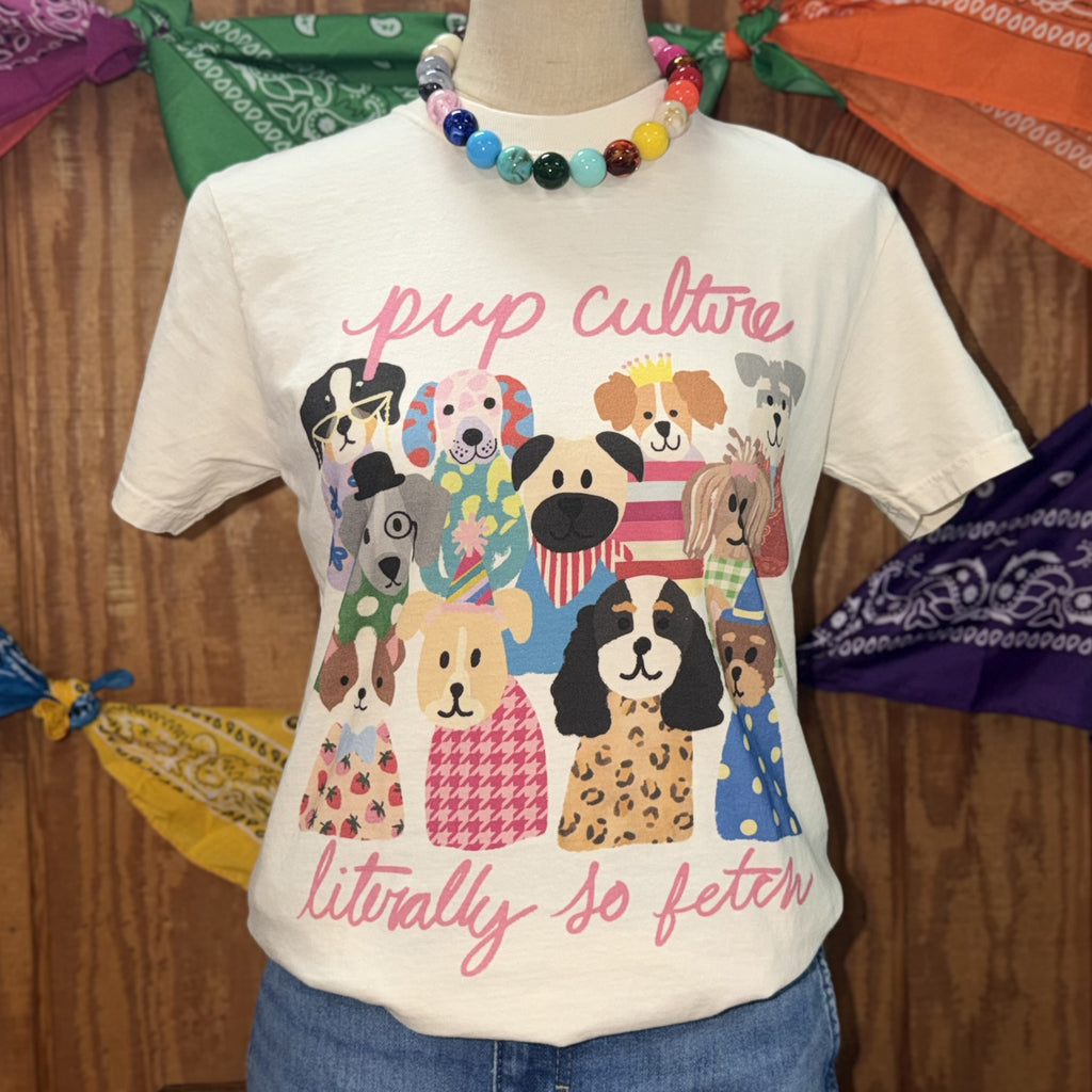 Women's So Fetch Pup Culture Graphic Tee