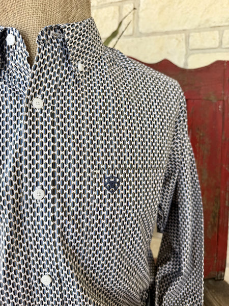 Men's Ariat Button Down Long Sleeve Western Shirt
