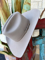 Desert sand 6X felt Western hat with a structured crown and brim — Blair's Western Wear Marble Falls TX