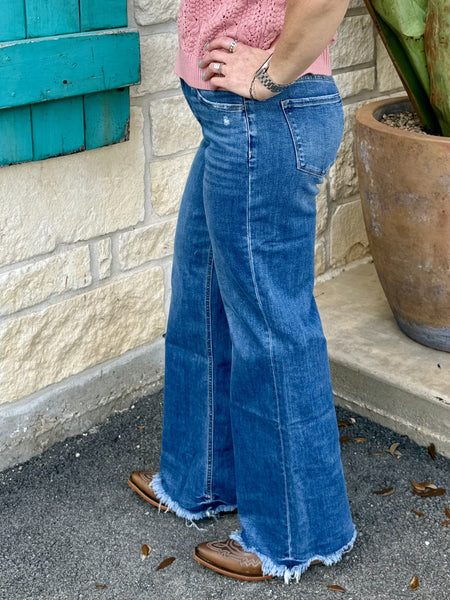 Ladies Vintage Flare Jean - R1075