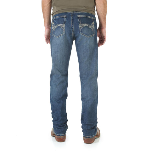 Men's Wrangler Retro Slim Fit Low Rise Blue Jean - 42MWXMD - Blair's Western Wear Marble Falls, TX