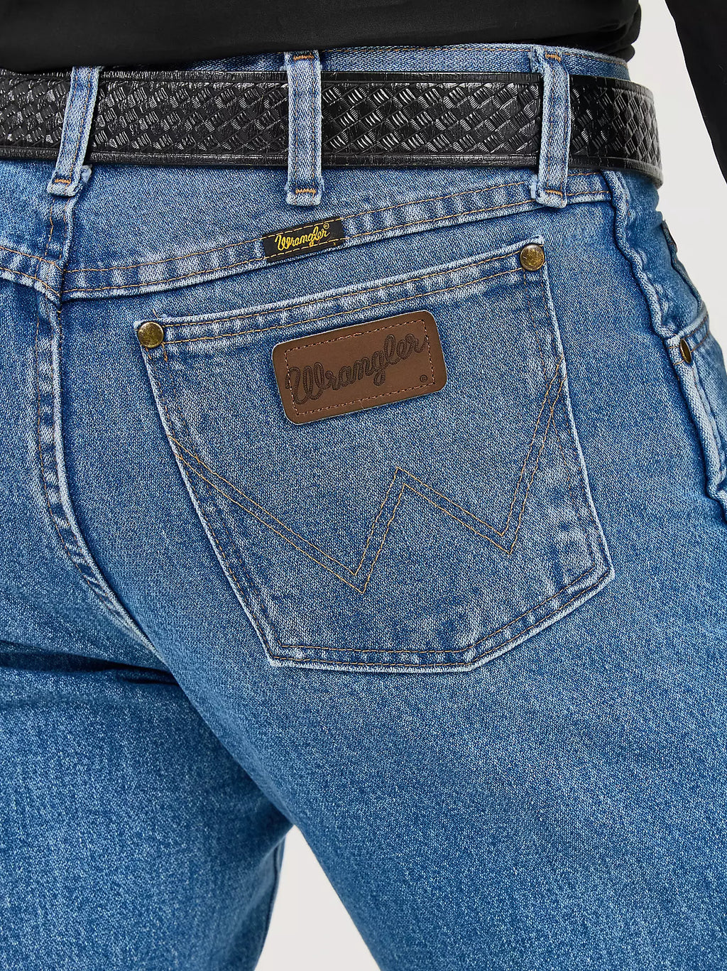 Men's Wrangler Premium Performance Regular Fit Blue Jean