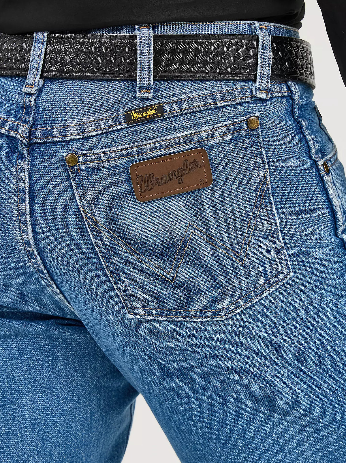 Men's Wrangler Premium Performance Regular Fit Blue Jean