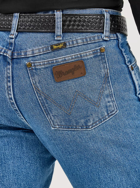Men's Wrangler Premium Performance Regular Fit Blue Jean - 47MWZSW