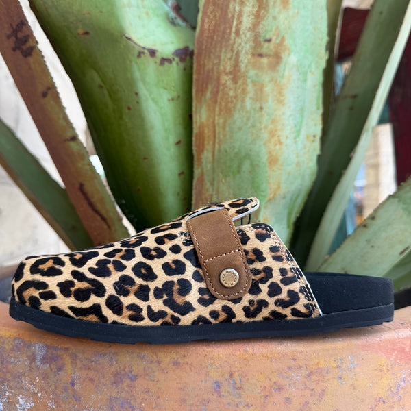 Women's Ariat Leopard Suede Mule