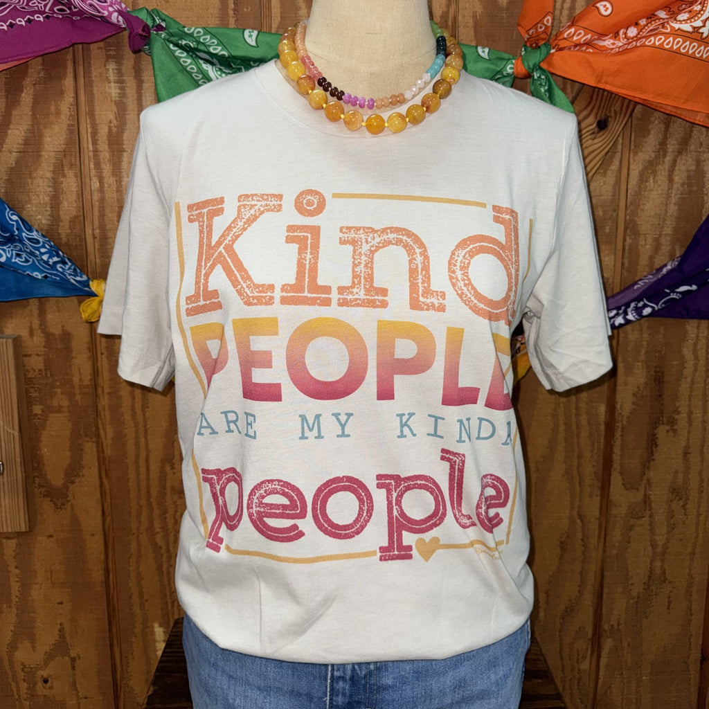 Women's Kind People Are My Kinda People Graphic Tee