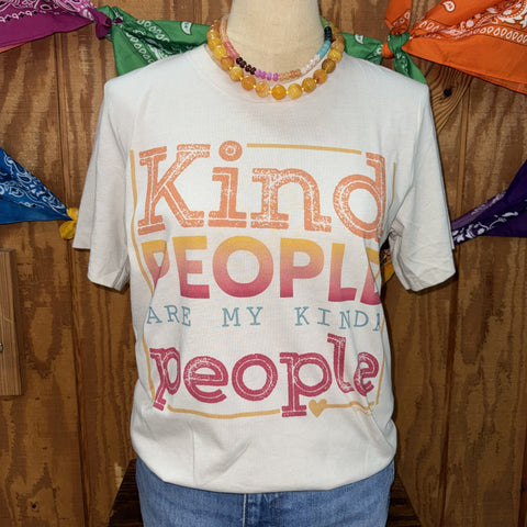 Women's Kind People Are My Kinda People Graphic Tee