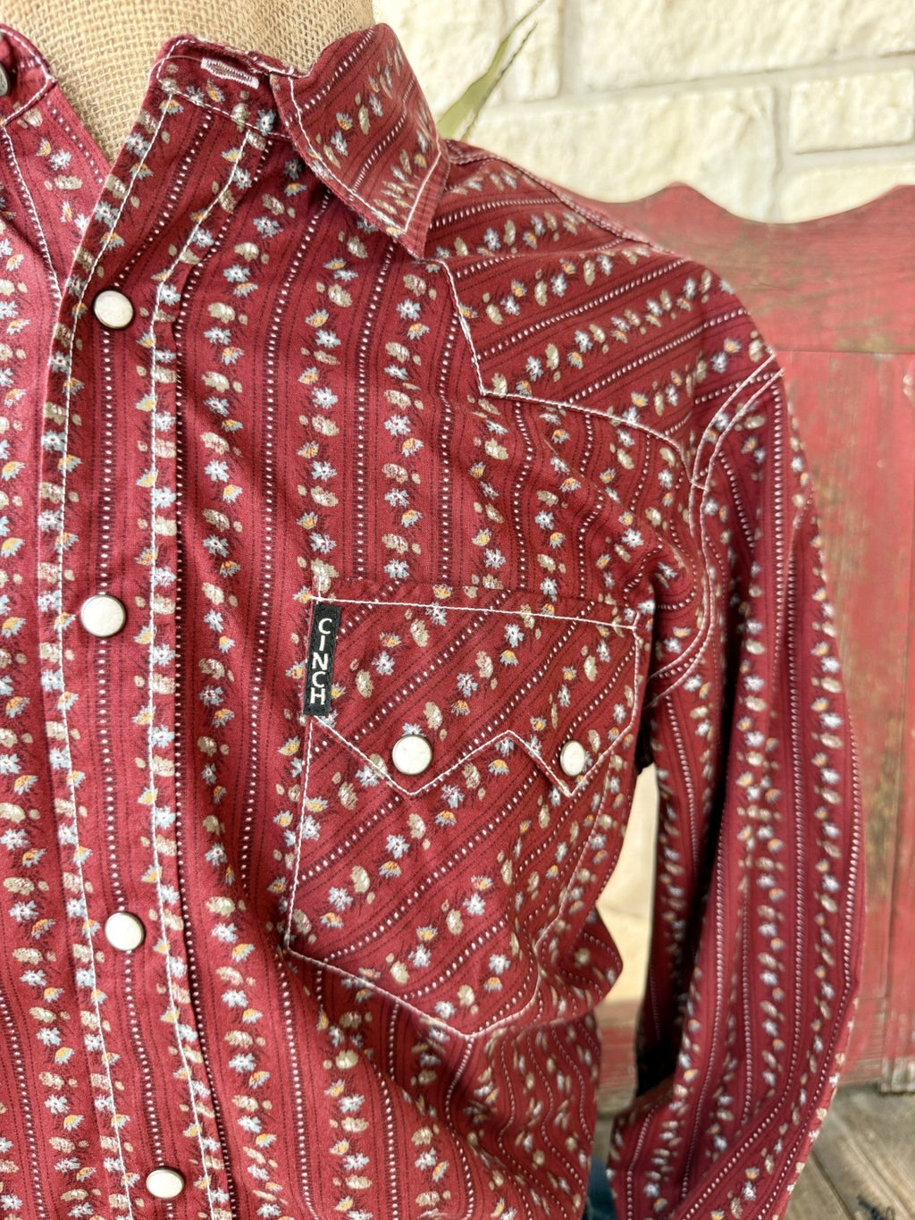 Men's Cinch Long Sleeve Modern Fit Shirt