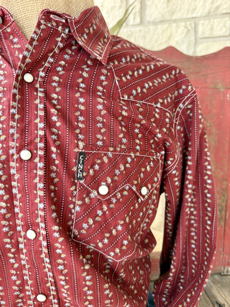 Men's Cinch Long Sleeve Modern Fit Shirt
