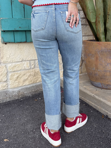 Ladies Distress Star Jean - 88915