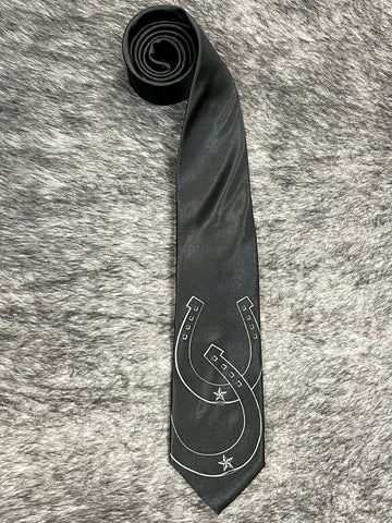 Men's Lucky Horseshoe Necktie
