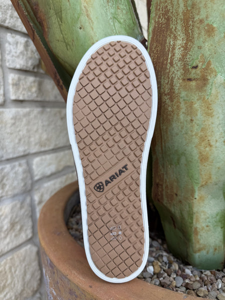 Women's Cowhide Print Platform Sneaker