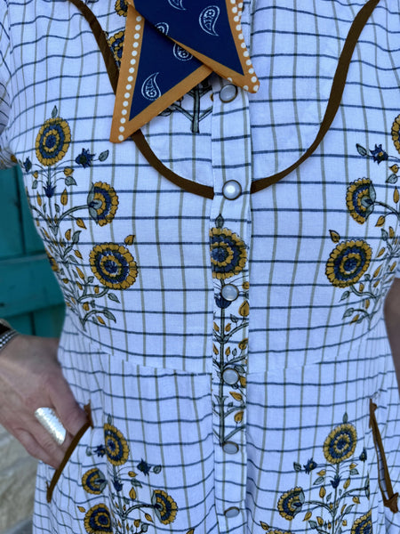 Ladies Western Dress - 74622