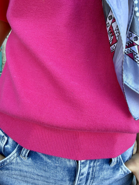 Ladies Hot Pink Knit - SG8414P