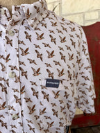 Men's Burlebo Short Sleeve Button-Up Duck Print Shirt