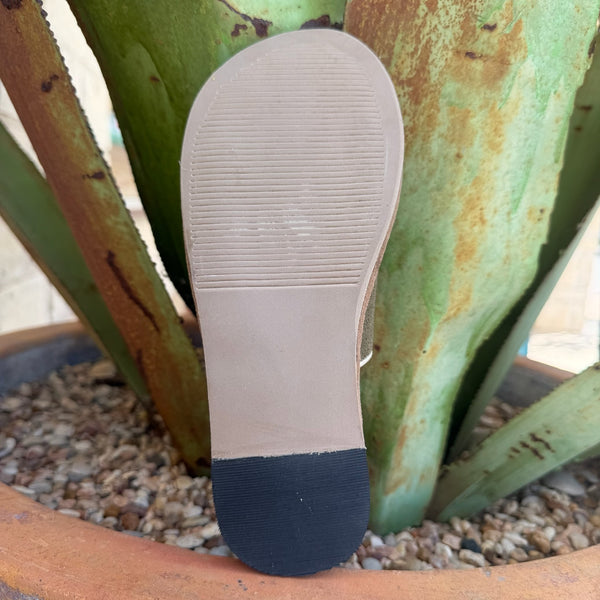 Women's Roper Olive Suede Slide Boot