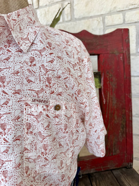 Men's Sendero Desert Print Short Sleeve Shirt