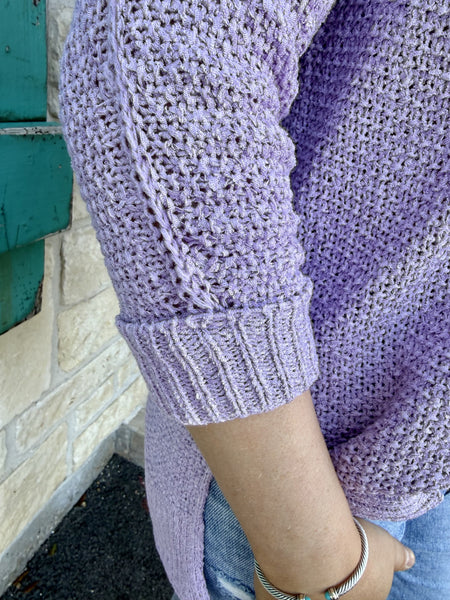 Ladies Lavender Knit - SK2207L