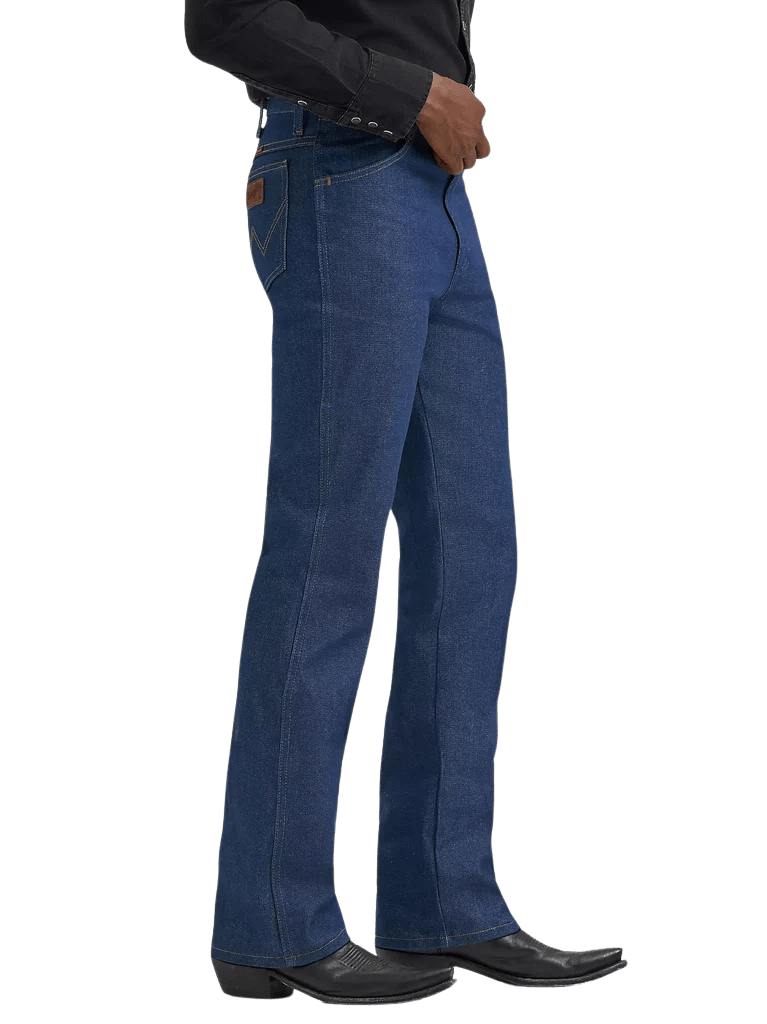 Men's Wrangler Boot Cut Navy Slim Jean — 935NAV