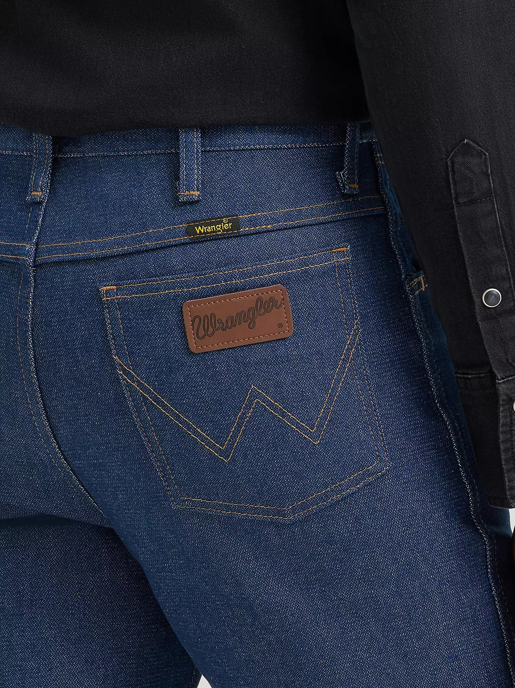 Men's Wrangler Boot Cut Navy Slim Jean — 935NAV