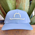 Men's Vaquero light blue performance embroidered cap — Blair's Western Wear Marble Falls TX