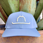 Men's Vaquero light blue performance embroidered cap — Blair's Western Wear Marble Falls TX
